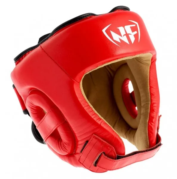 Nordic Fighter Boxing Helmet Punainen Nyrkkeilykypärä Small