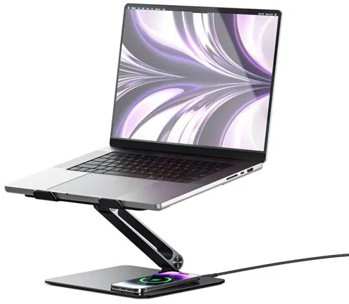 ALOGIC Elite Power Laptop Stand langattomalla laturilla